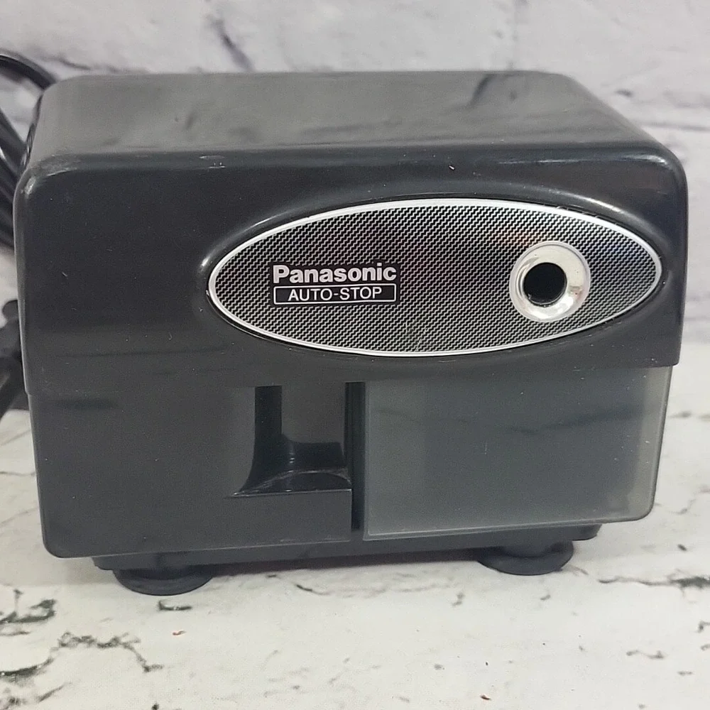 Panasonic Electric Pencil Sharpener Auto Stop KP-310 Tested Working